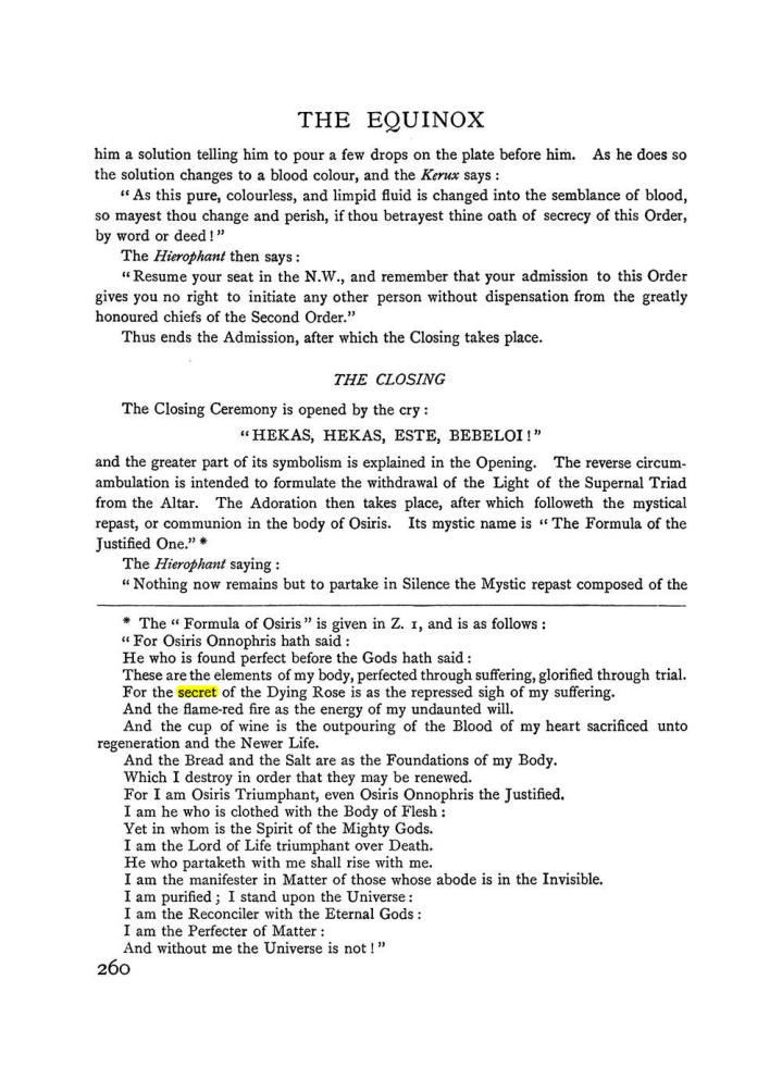 Original scan of The Equinox (Volume I, Number II), PDF page 268