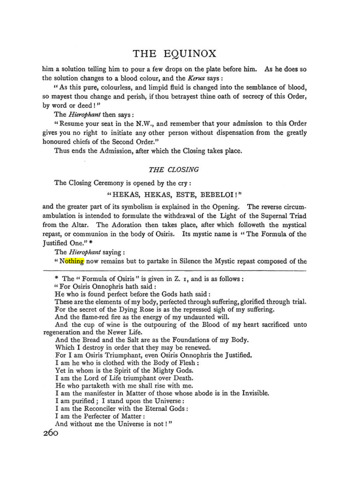 Original scan of The Equinox (Volume I, Number II), PDF page 268