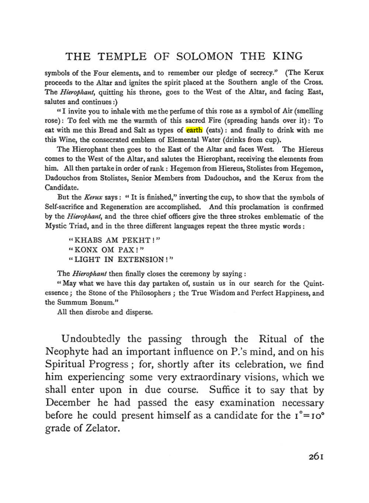 Original scan of The Equinox (Volume I, Number II), PDF page 269