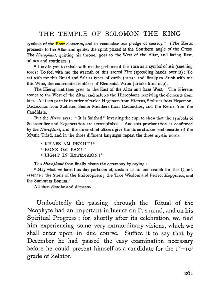 Original scan of The Equinox (Volume I, Number II), PDF page 269
