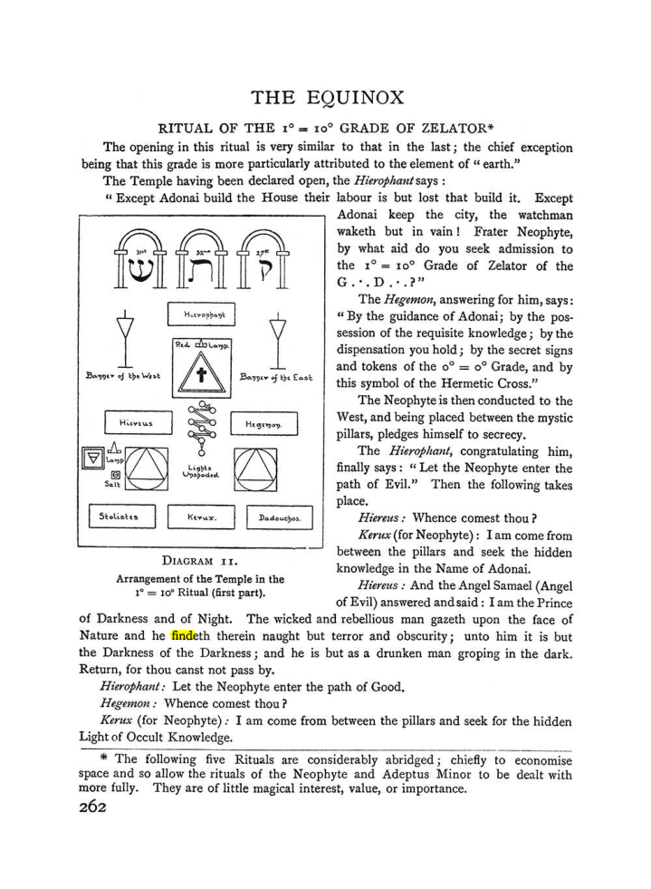Original scan of The Equinox (Volume I, Number II), PDF page 270