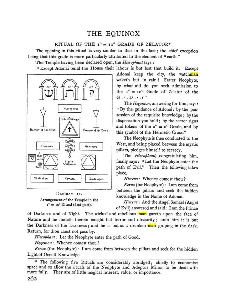 Original scan of The Equinox (Volume I, Number II), PDF page 270