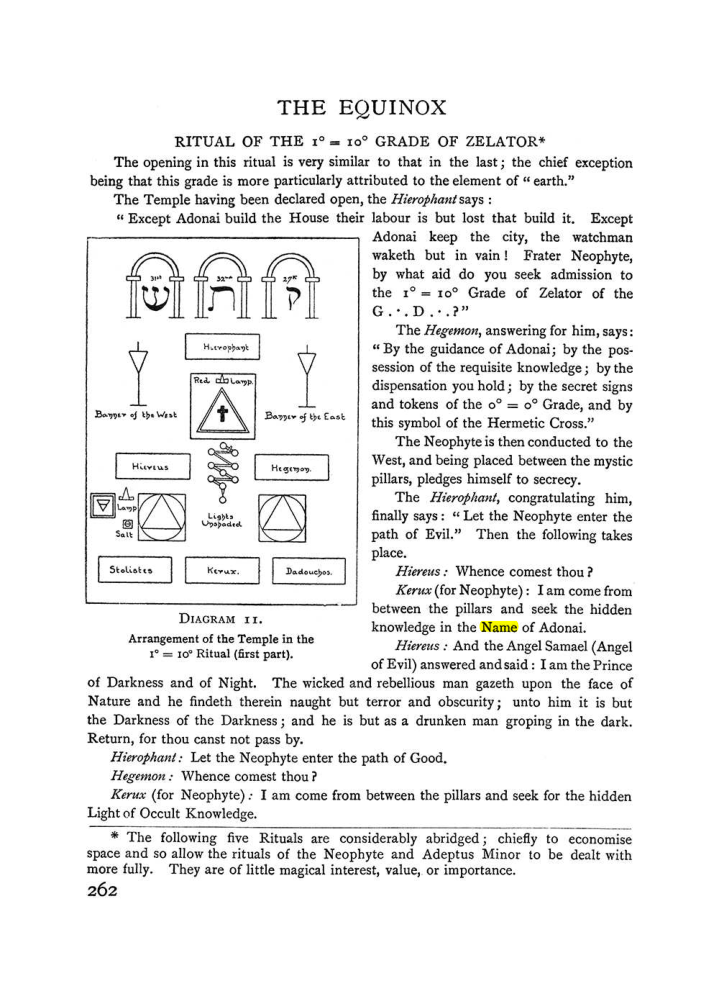 Original scan of The Equinox (Volume I, Number II), PDF page 270
