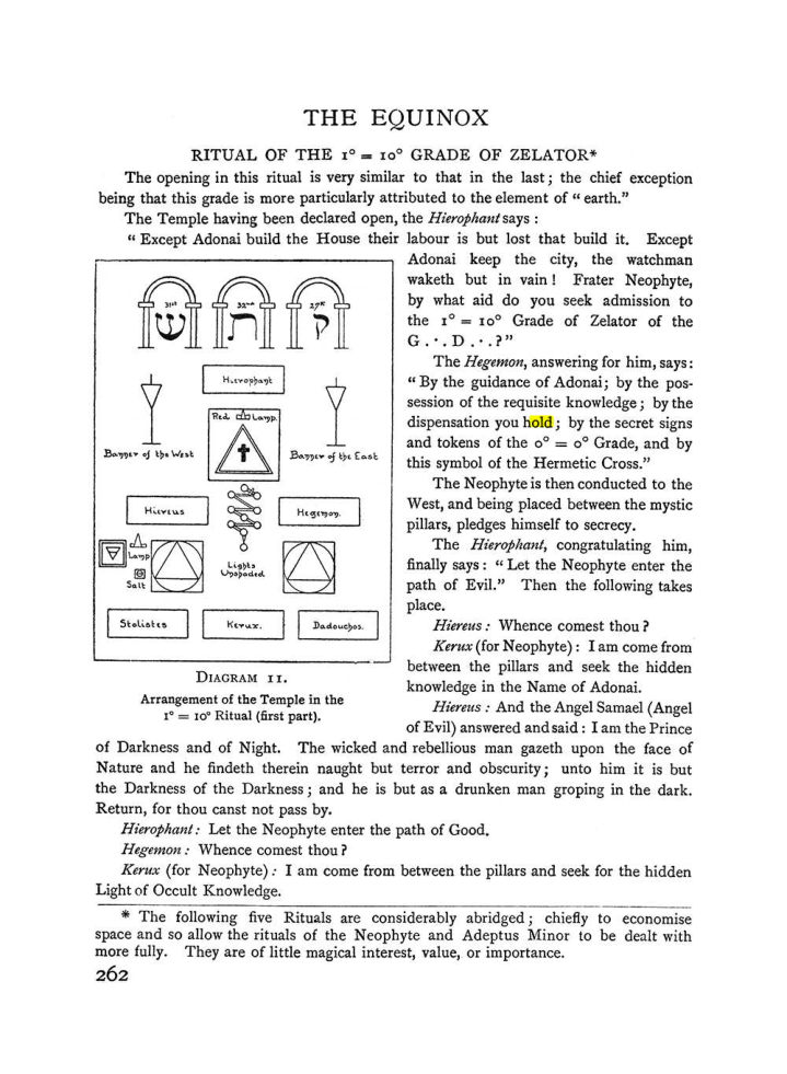 Original scan of The Equinox (Volume I, Number II), PDF page 270
