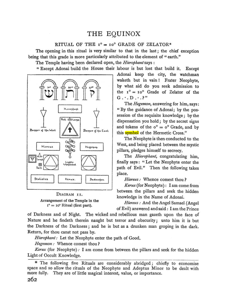 Original scan of The Equinox (Volume I, Number II), PDF page 270