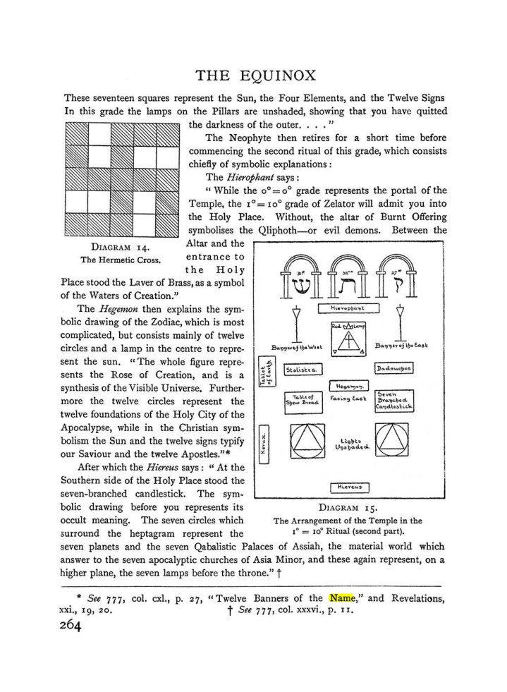 Original scan of The Equinox (Volume I, Number II), PDF page 272