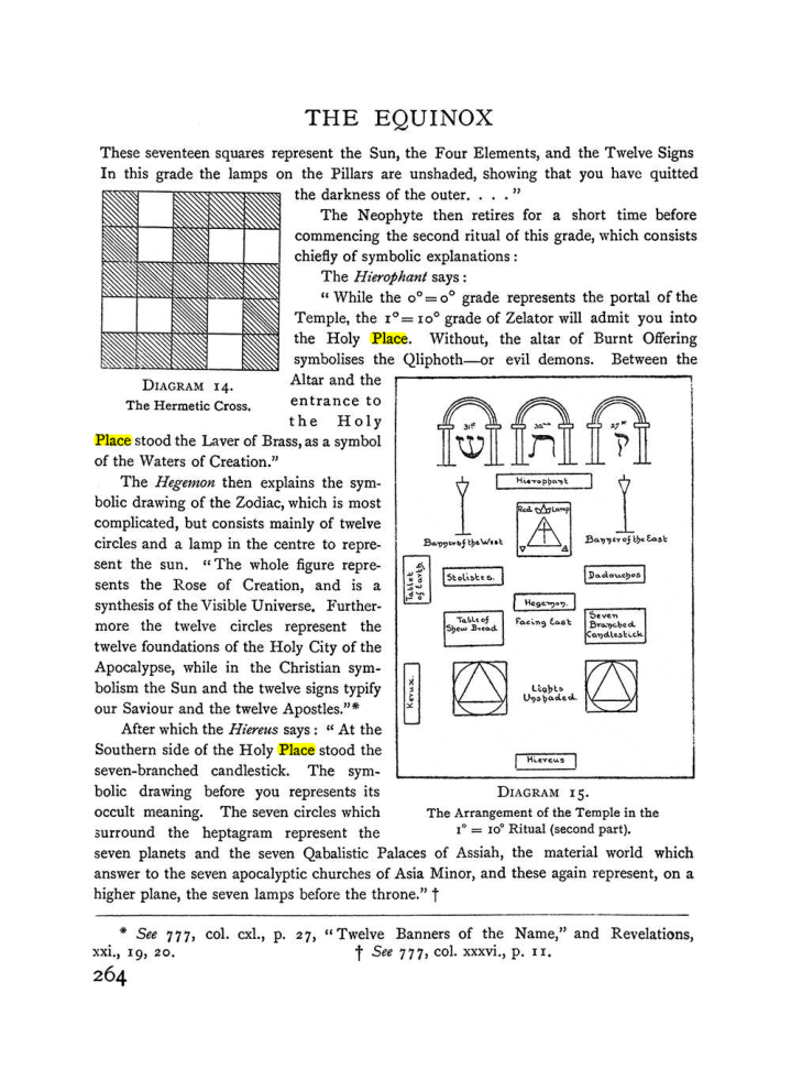 Original scan of The Equinox (Volume I, Number II), PDF page 272