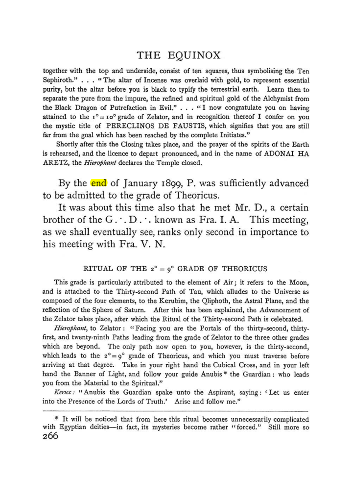 Original scan of The Equinox (Volume I, Number II), PDF page 274