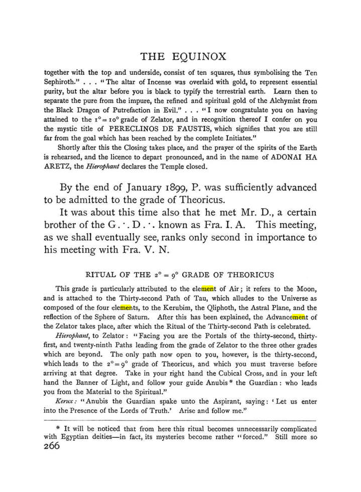 Original scan of The Equinox (Volume I, Number II), PDF page 274