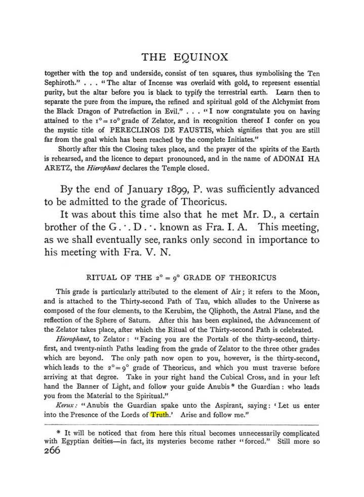 Original scan of The Equinox (Volume I, Number II), PDF page 274
