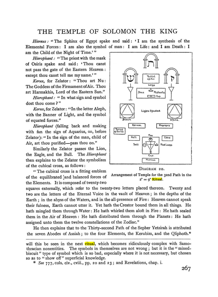 Original scan of The Equinox (Volume I, Number II), PDF page 275