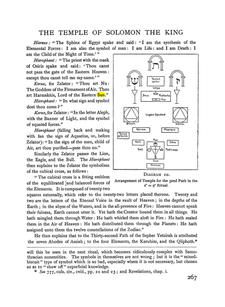 Original scan of The Equinox (Volume I, Number II), PDF page 275