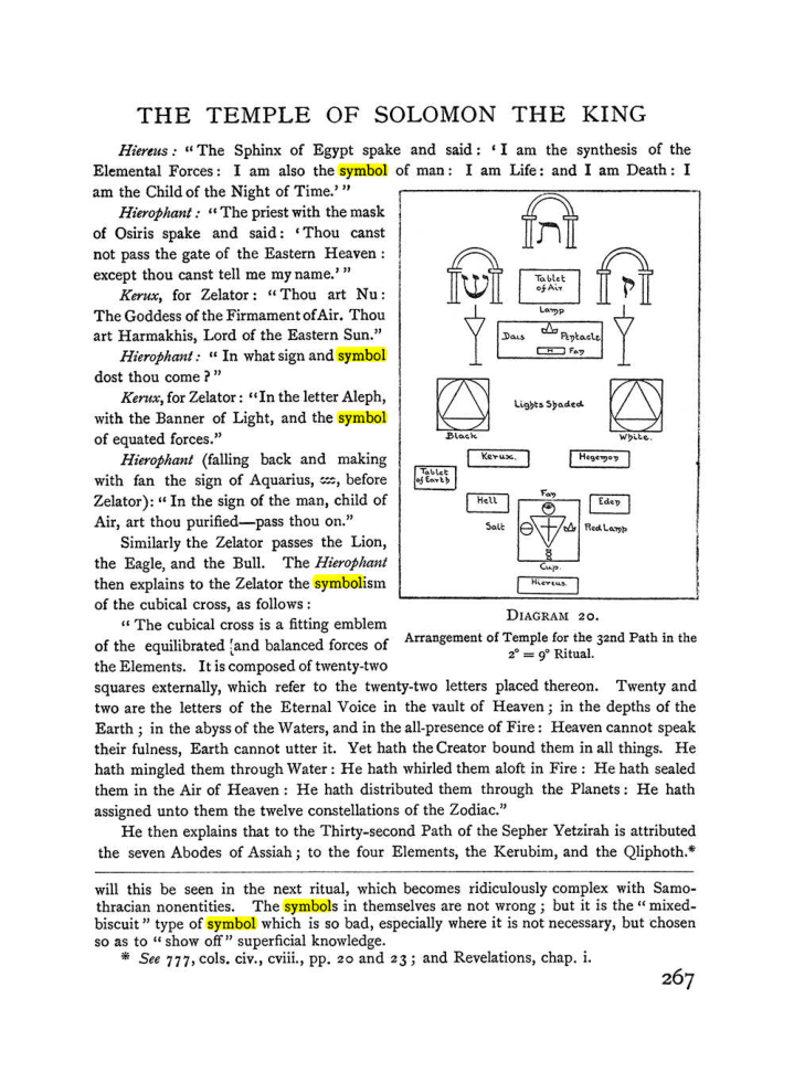 Original scan of The Equinox (Volume I, Number II), PDF page 275