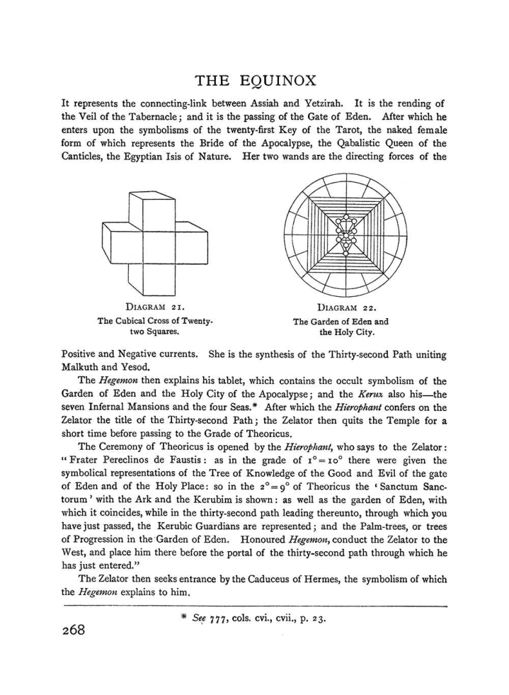 Original scan of The Equinox (Volume I, Number II), PDF page 276