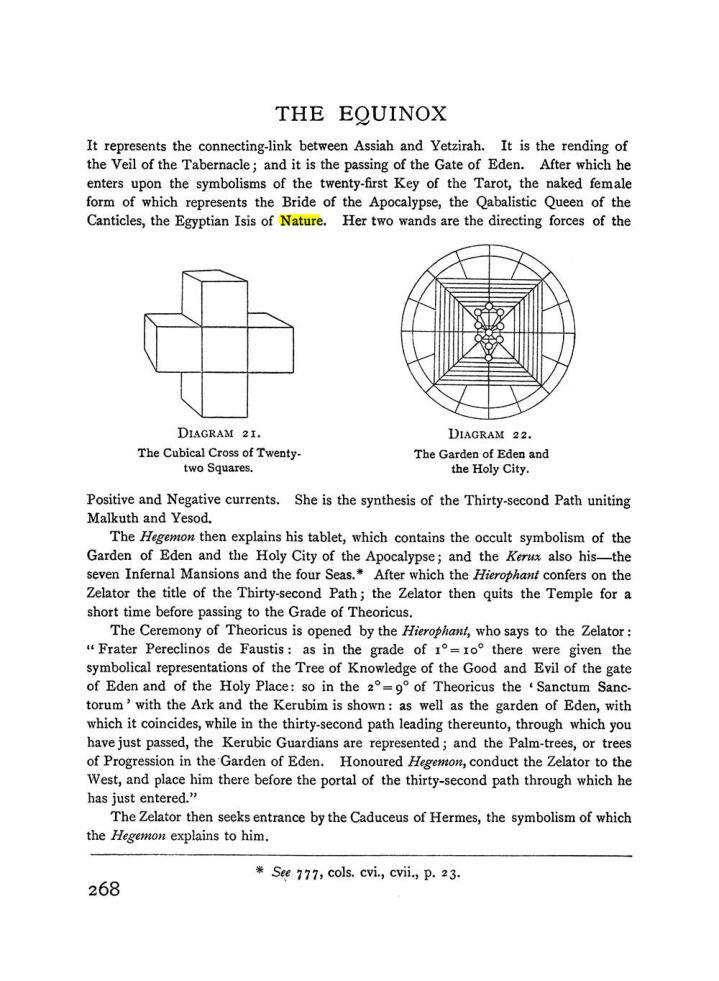 Original scan of The Equinox (Volume I, Number II), PDF page 276