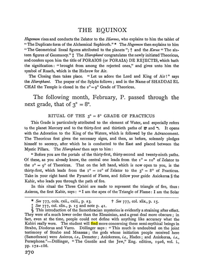 Original scan of The Equinox (Volume I, Number II), PDF page 278