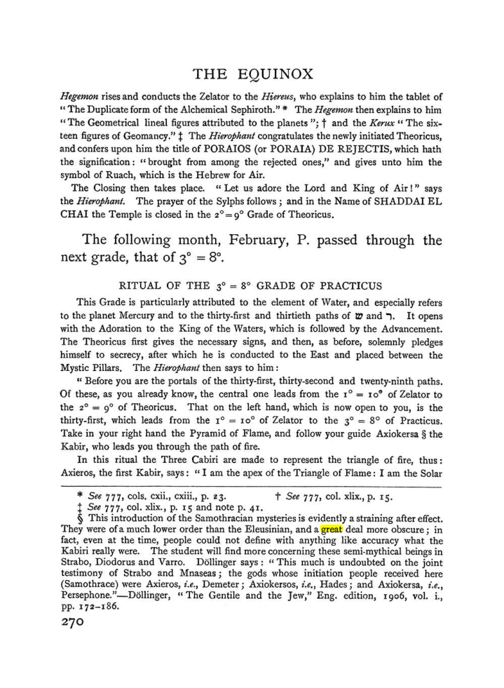 Original scan of The Equinox (Volume I, Number II), PDF page 278