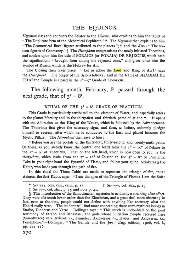 Original scan of The Equinox (Volume I, Number II), PDF page 278