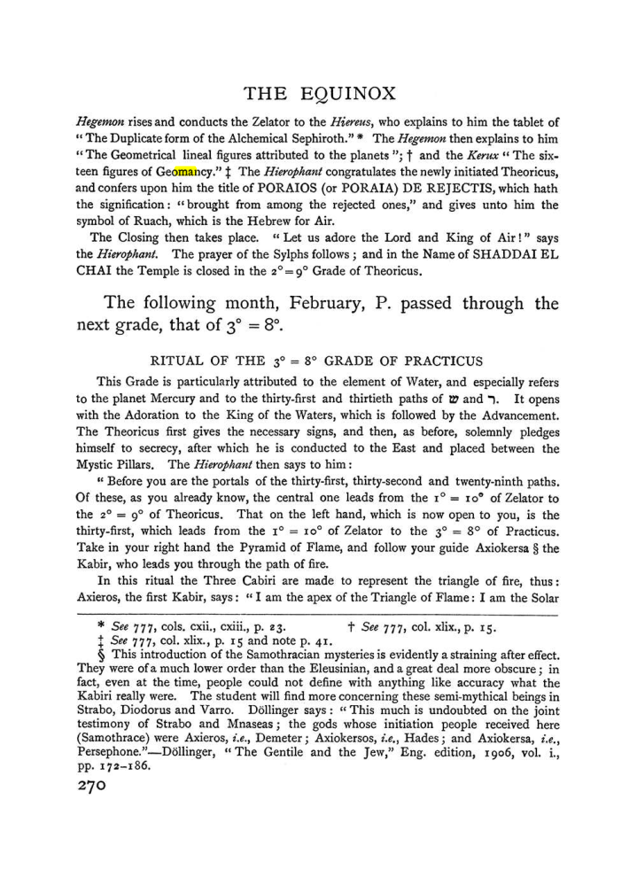 Original scan of The Equinox (Volume I, Number II), PDF page 278