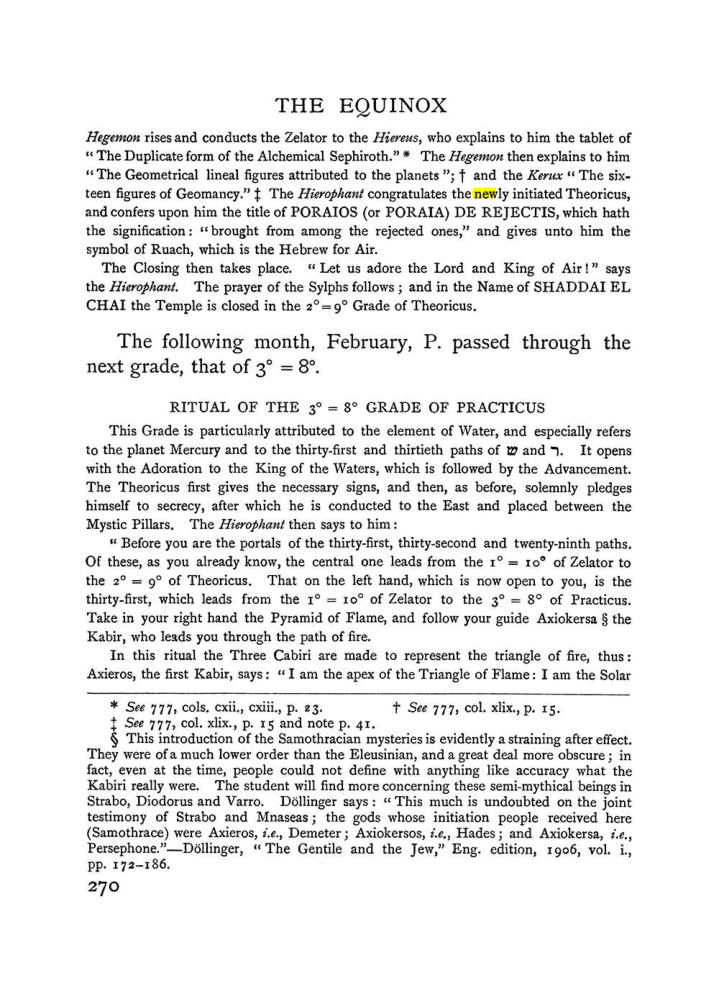 Original scan of The Equinox (Volume I, Number II), PDF page 278