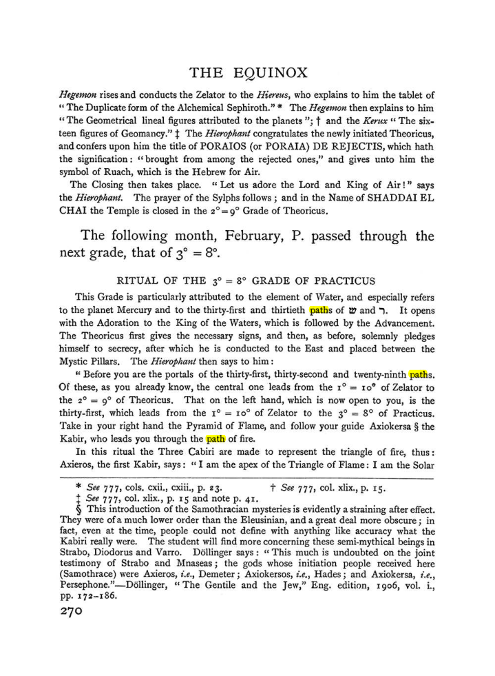 Original scan of The Equinox (Volume I, Number II), PDF page 278