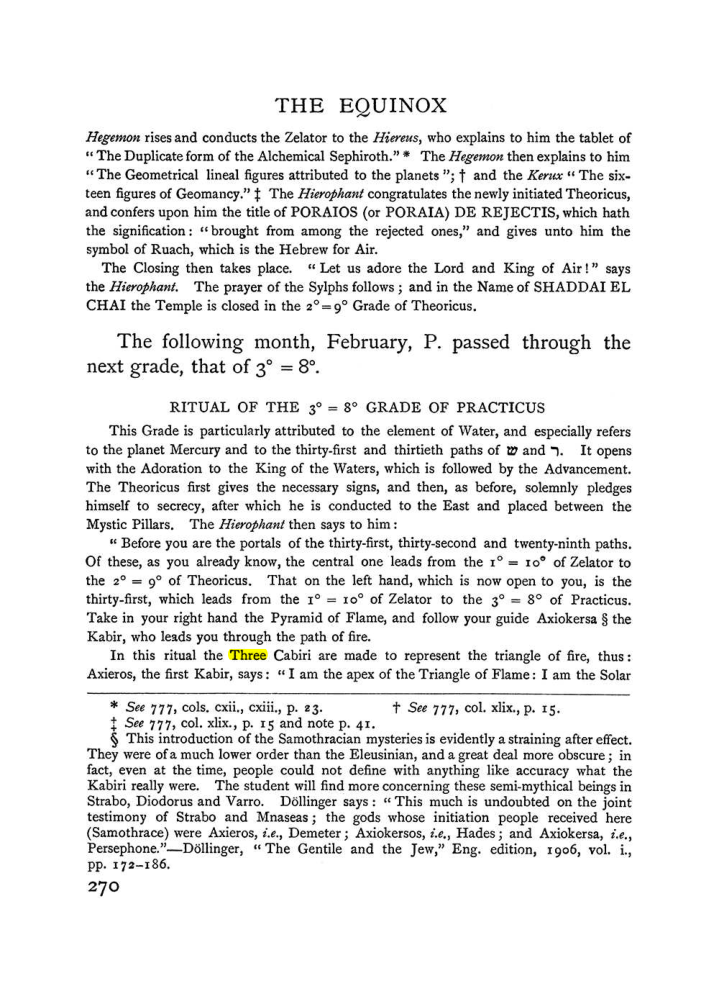 Original scan of The Equinox (Volume I, Number II), PDF page 278
