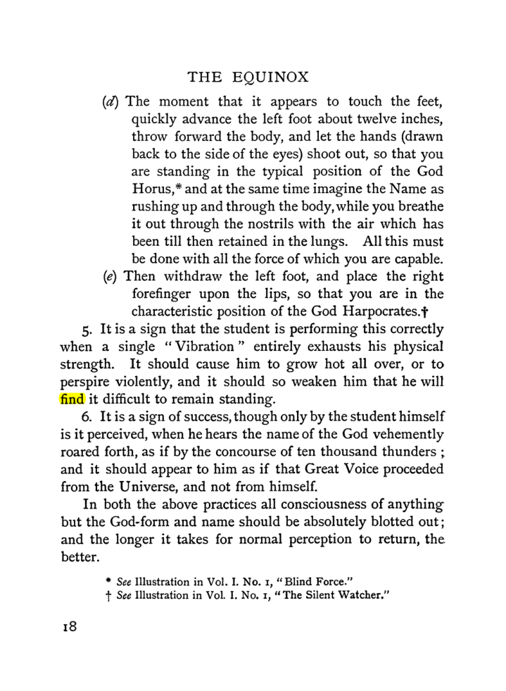Original scan of The Equinox (Volume I, Number II), PDF page 28