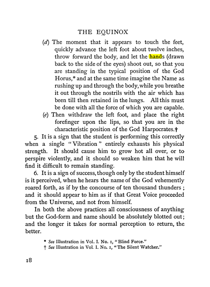 Original scan of The Equinox (Volume I, Number II), PDF page 28