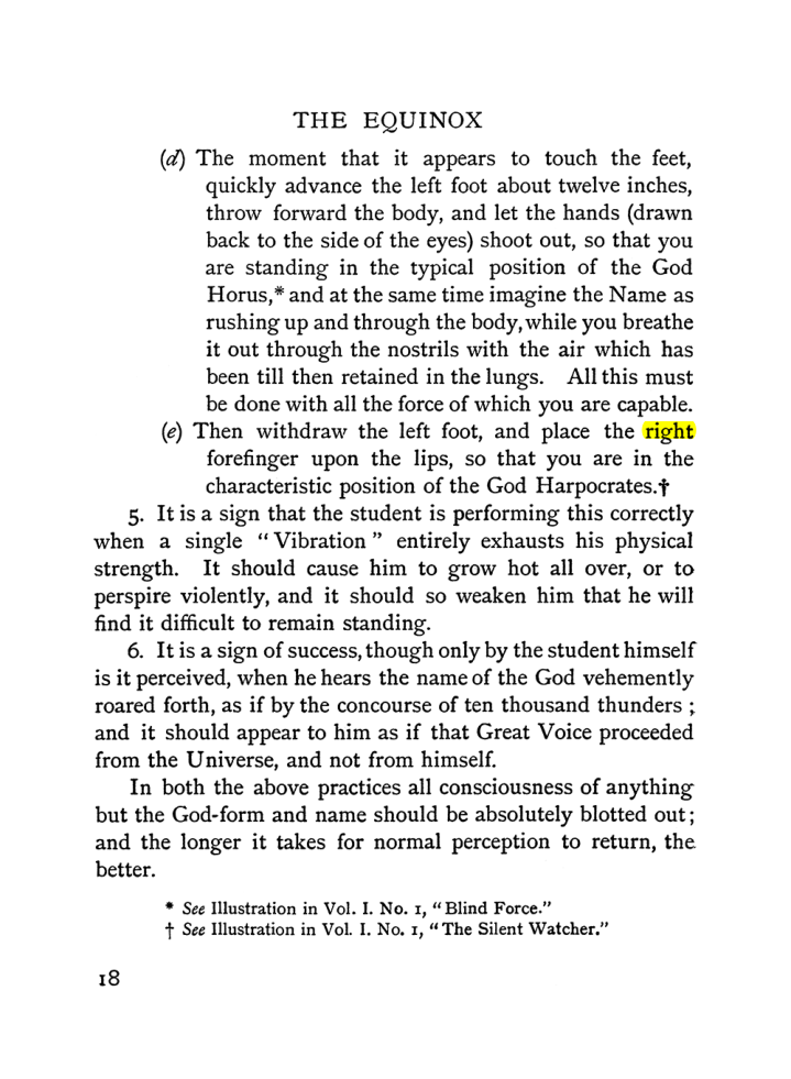 Original scan of The Equinox (Volume I, Number II), PDF page 28