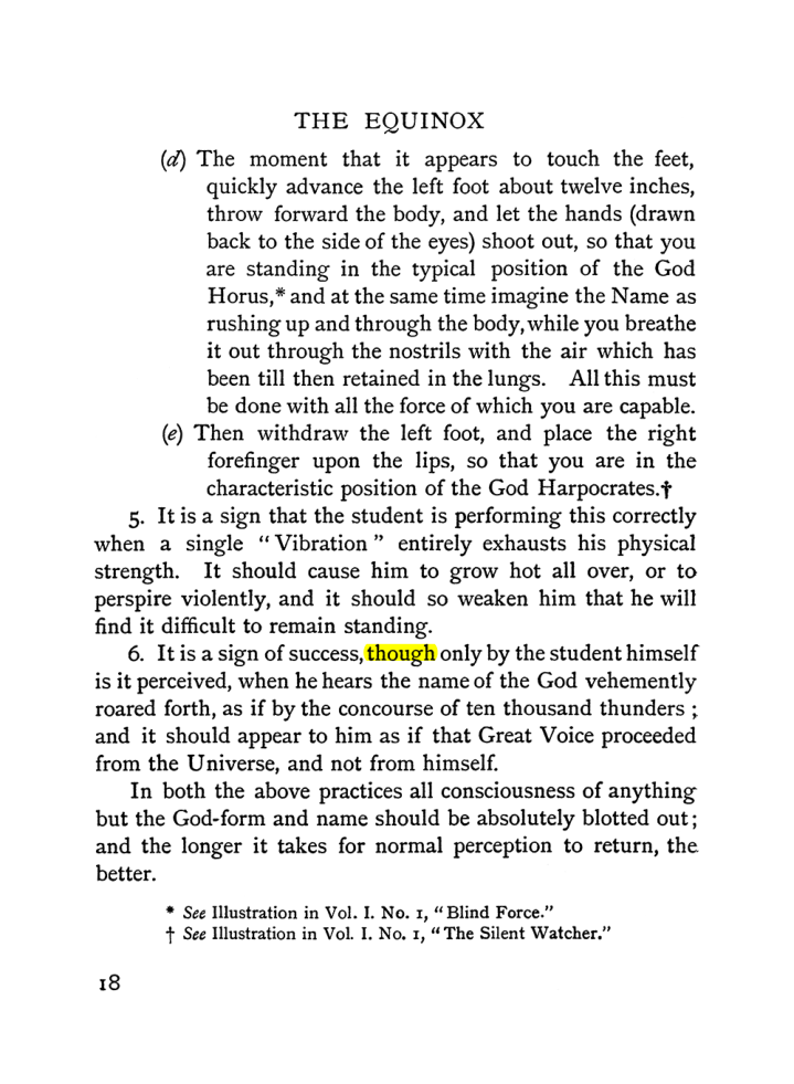 Original scan of The Equinox (Volume I, Number II), PDF page 28