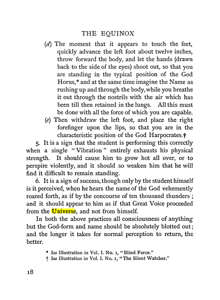 Original scan of The Equinox (Volume I, Number II), PDF page 28