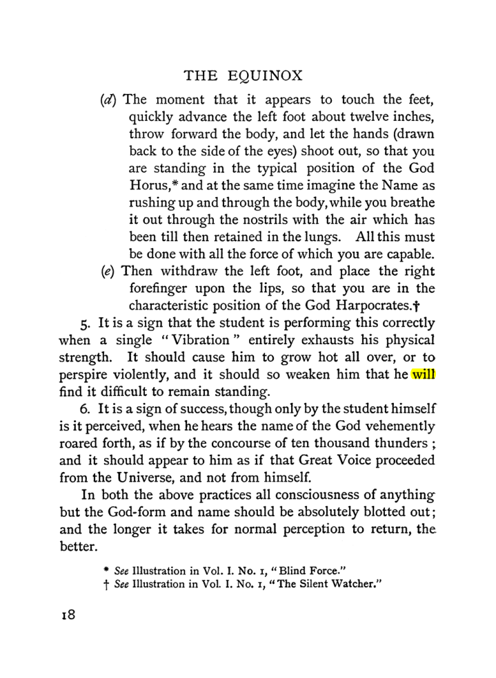 Original scan of The Equinox (Volume I, Number II), PDF page 28