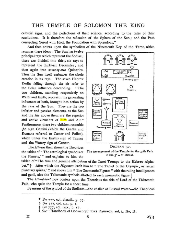 Original scan of The Equinox (Volume I, Number II), PDF page 281