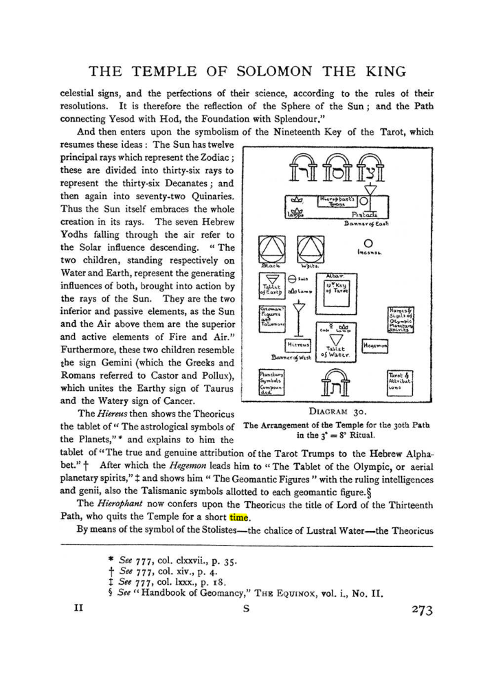 Original scan of The Equinox (Volume I, Number II), PDF page 281