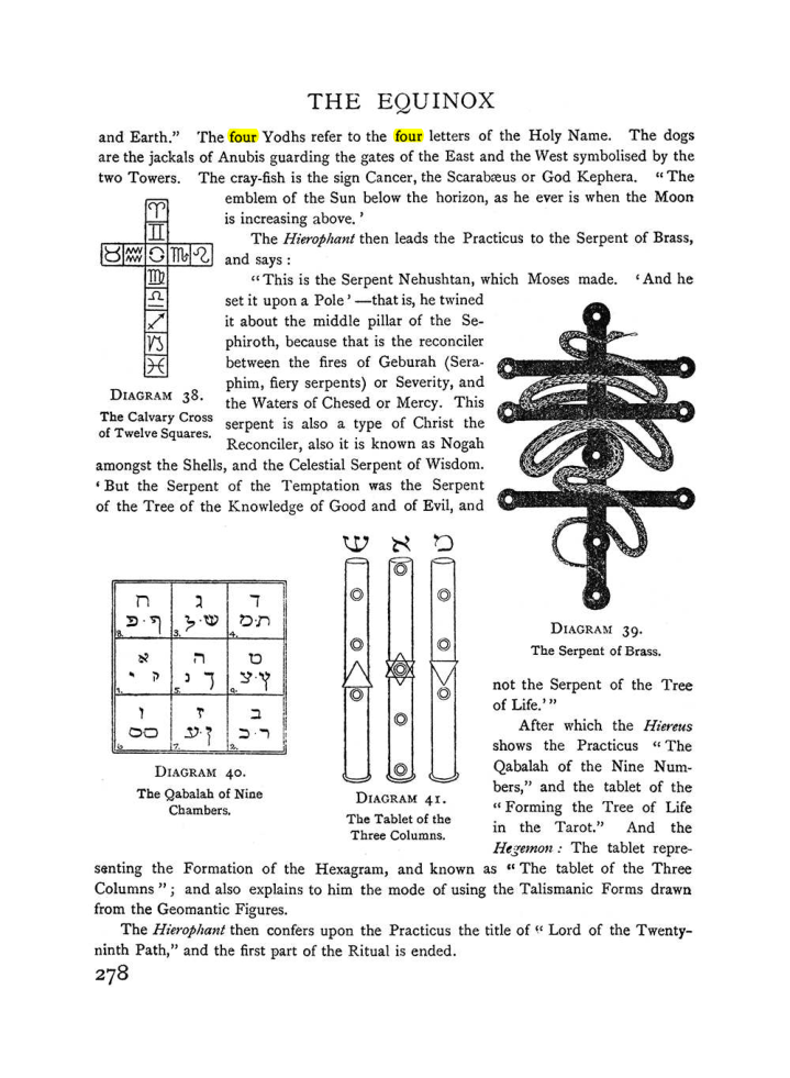 Original scan of The Equinox (Volume I, Number II), PDF page 286