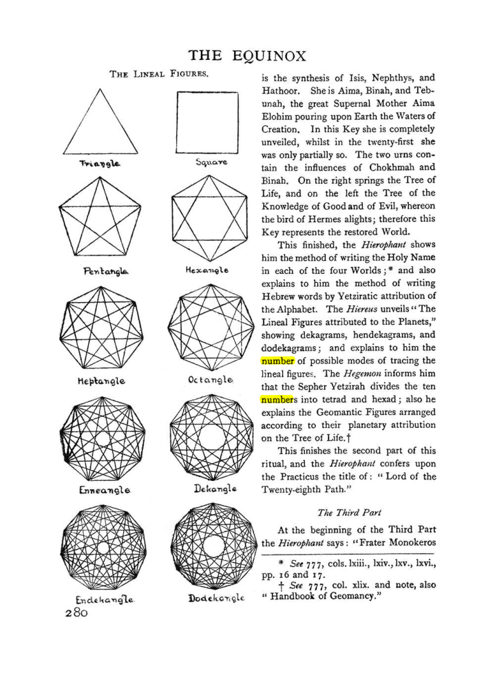 Original scan of The Equinox (Volume I, Number II), PDF page 288