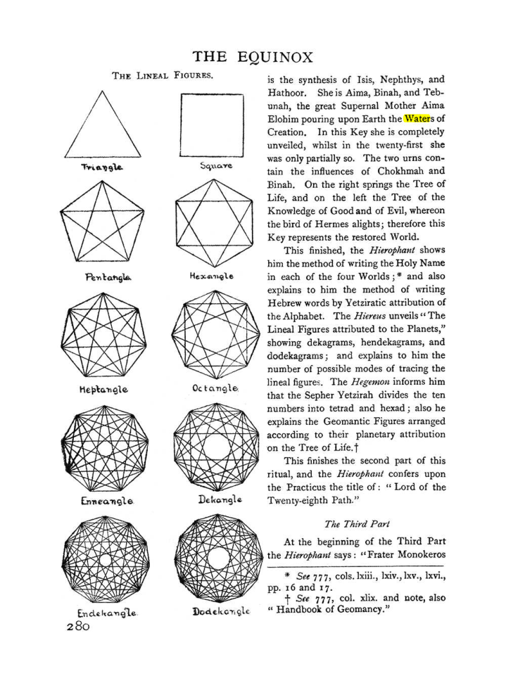 Original scan of The Equinox (Volume I, Number II), PDF page 288