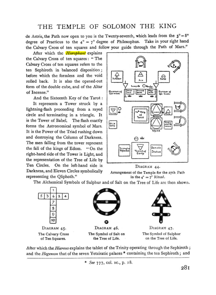 Original scan of The Equinox (Volume I, Number II), PDF page 289