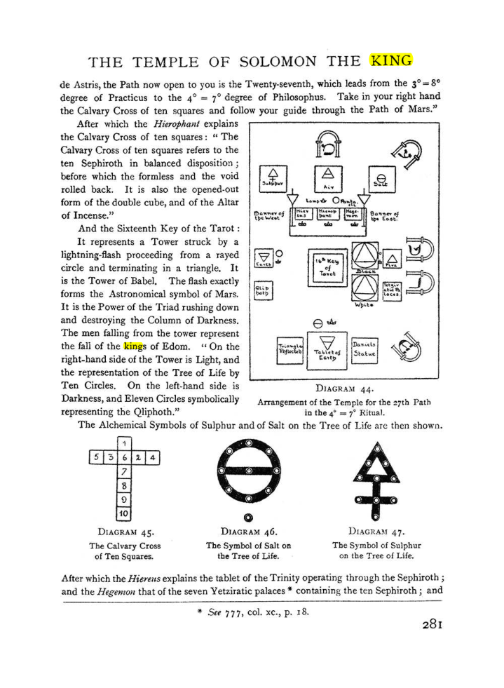 Original scan of The Equinox (Volume I, Number II), PDF page 289