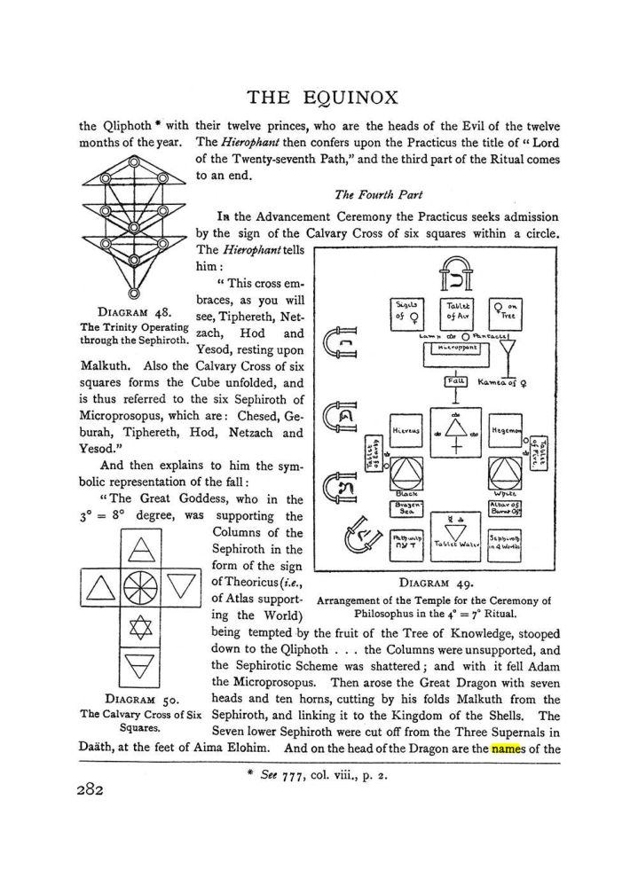Original scan of The Equinox (Volume I, Number II), PDF page 290