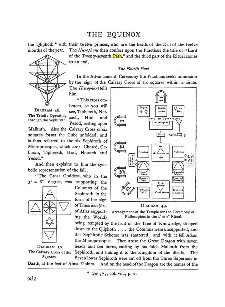 Original scan of The Equinox (Volume I, Number II), PDF page 290