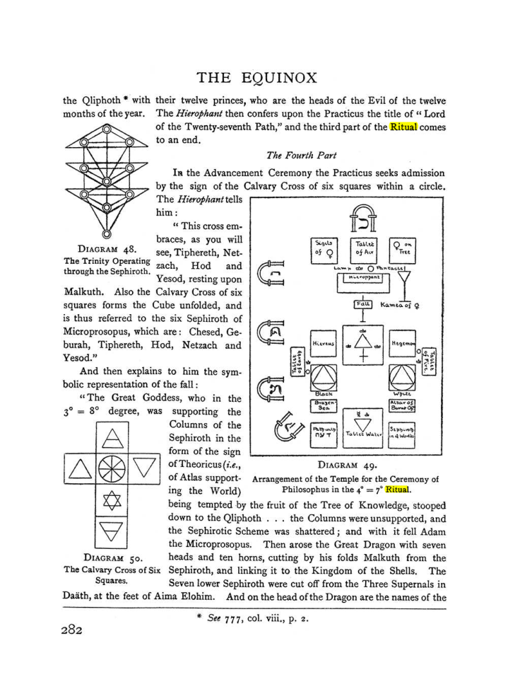 Original scan of The Equinox (Volume I, Number II), PDF page 290