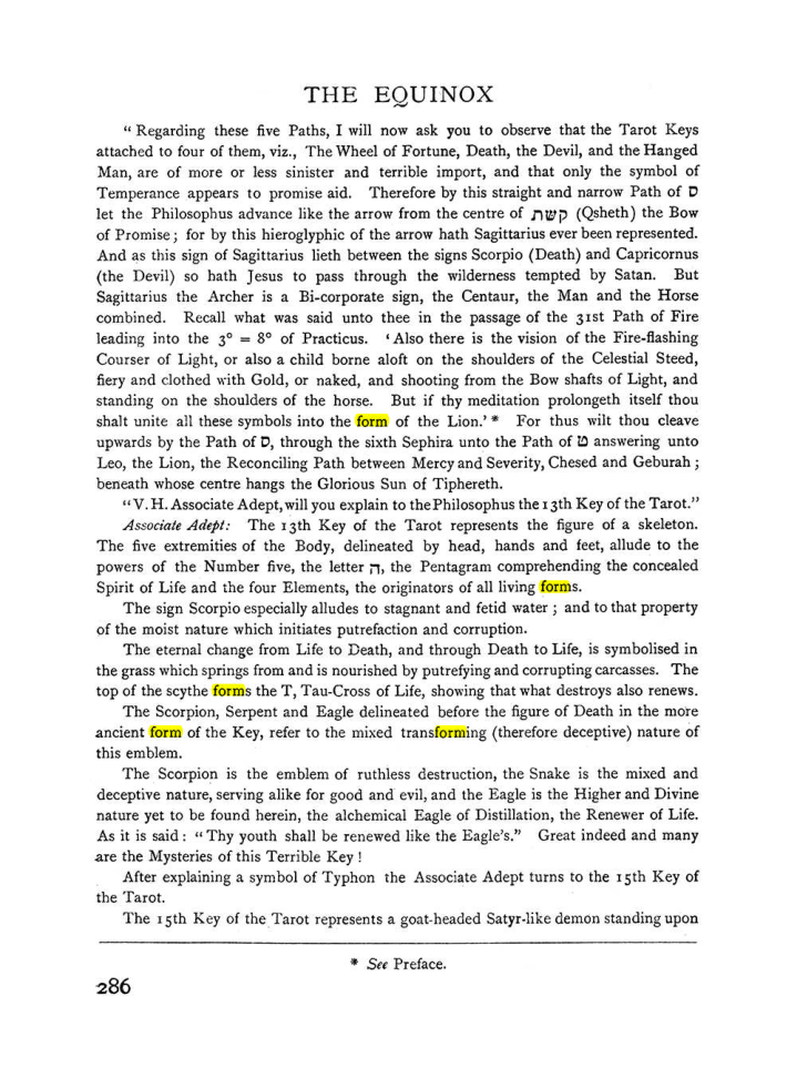 Original scan of The Equinox (Volume I, Number II), PDF page 294