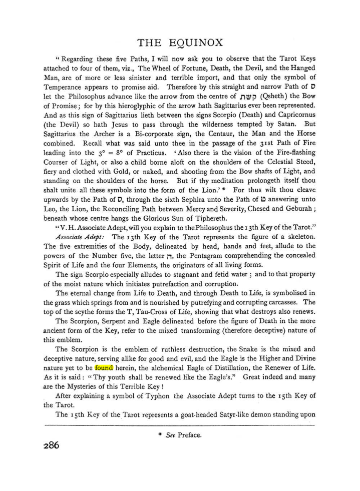 Original scan of The Equinox (Volume I, Number II), PDF page 294