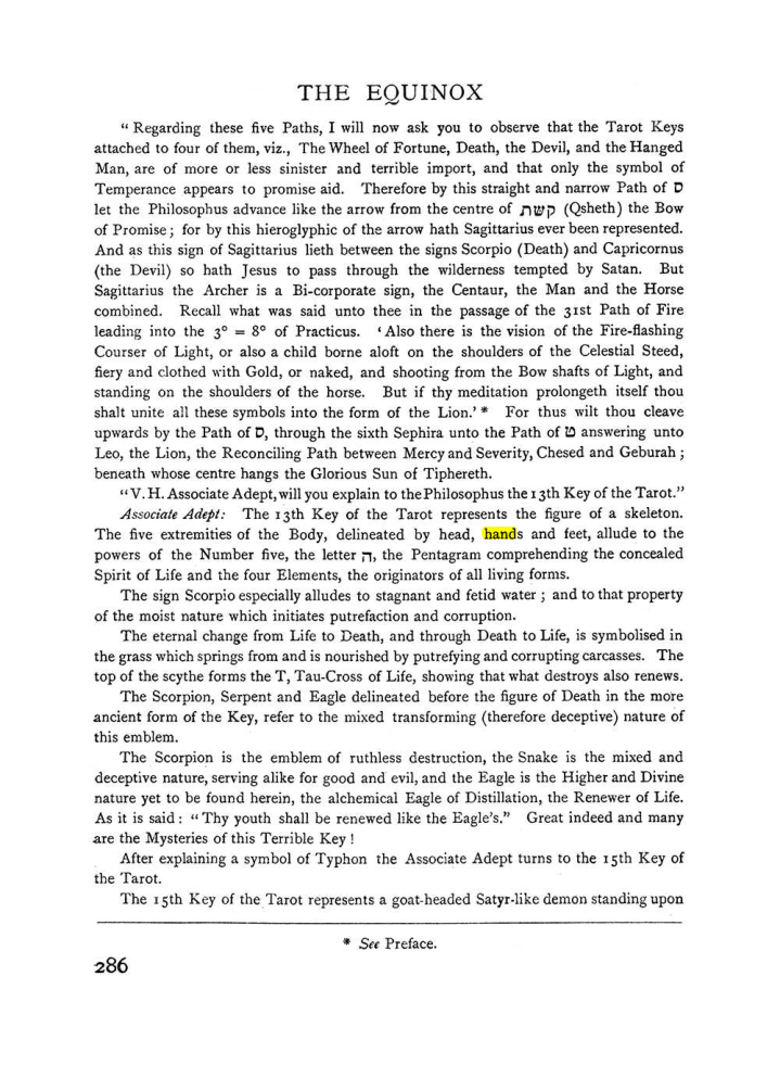 Original scan of The Equinox (Volume I, Number II), PDF page 294