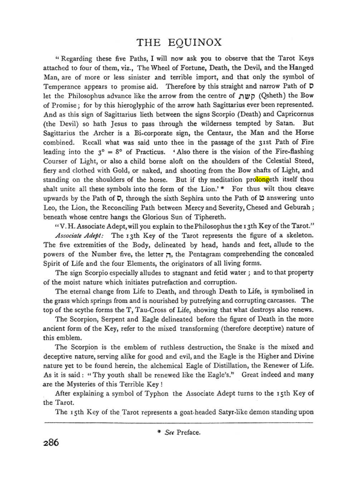 Original scan of The Equinox (Volume I, Number II), PDF page 294