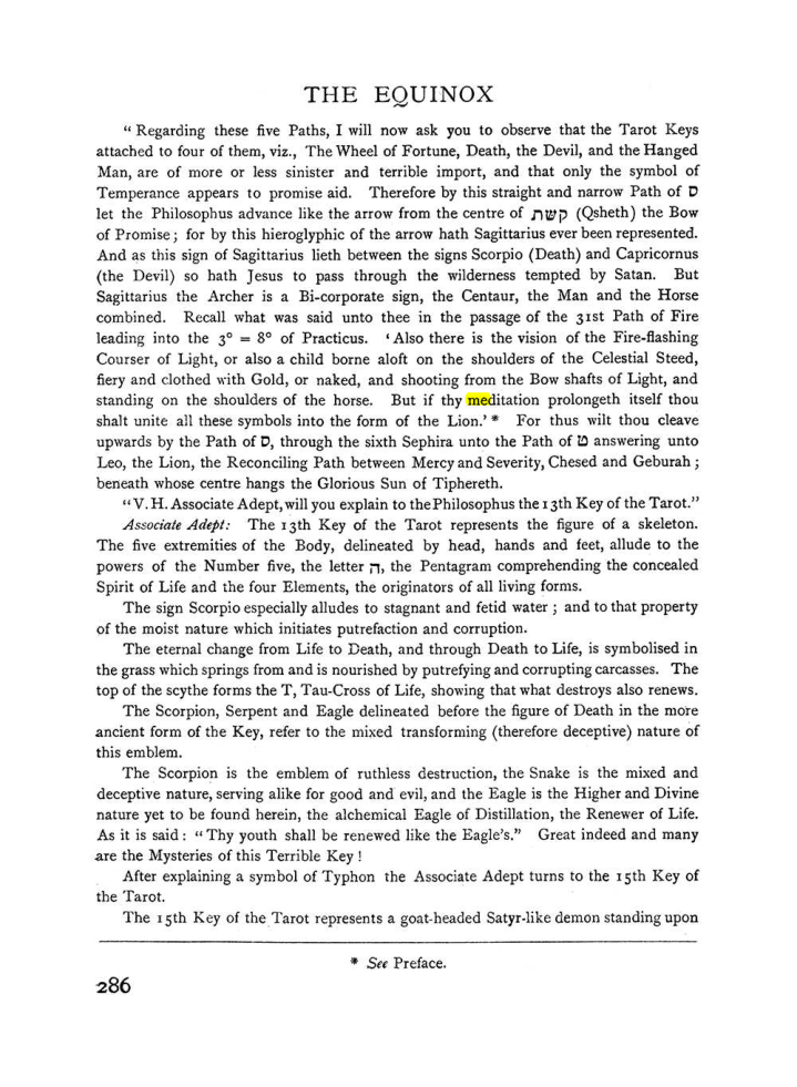 Original scan of The Equinox (Volume I, Number II), PDF page 294