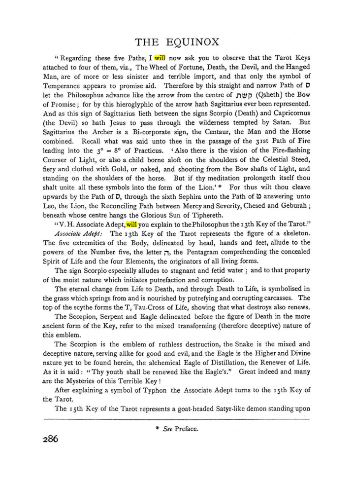 Original scan of The Equinox (Volume I, Number II), PDF page 294