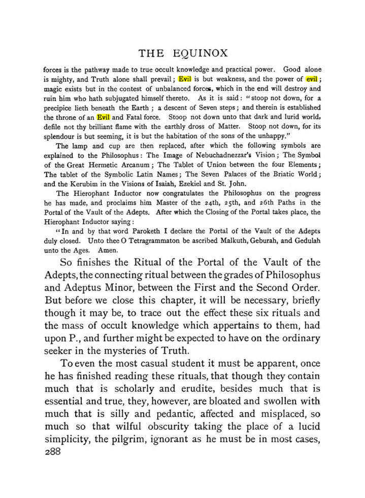 Original scan of The Equinox (Volume I, Number II), PDF page 296