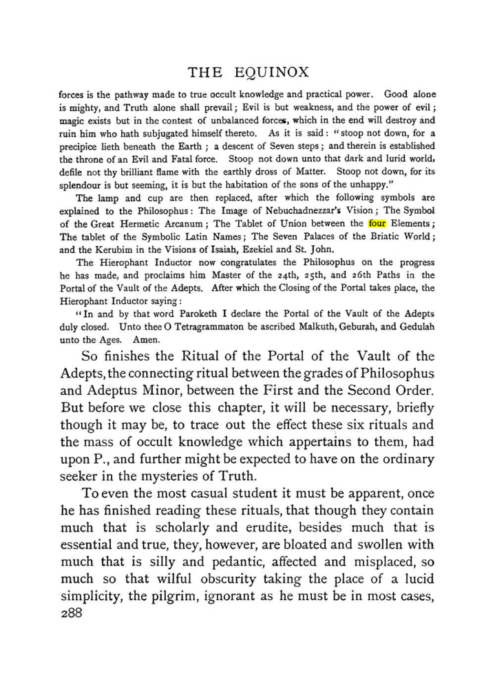 Original scan of The Equinox (Volume I, Number II), PDF page 296